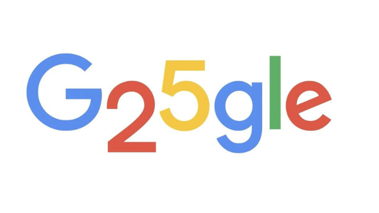 Google 25. Yılını Kutluyor