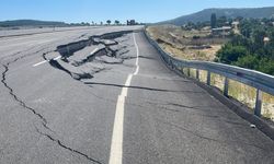 Uşak Yeni Çevre Yolu Tamamlanmadan Çöktü