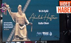 Uşak’ta Ahilik Haftası Kutlamaları Yapıldı