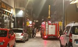 Uşak'ta Kafe'de Yangın