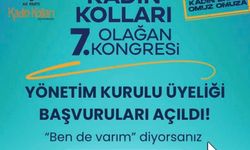 AK Parti Uşak İl Kadın Kolları 7. Olağan Kongresi için Yönetim Kurulu Üyeliği başvuruları başladı.