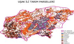 Uşak İl Tarım ve Orman Müdürlüğü, 2024 Ürün Desen Haritasını Yayınladı