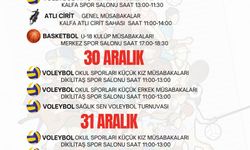 Uşak’ta Spor Heyecanı: 26-31 Aralık Faaliyet Programı Açıklandı