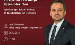 Türkiye’nin Yeni Dünya Düzenindeki Yeri: Uşak'ta Gençlerle Büyük Buluşma