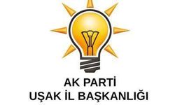 AK Parti Uşak İl Kongresi İçin Geri Sayım Başladı