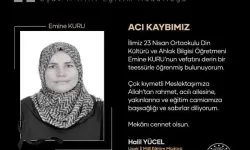 Uşak Eğitim Camiası Yasta: Emine Kuru Hayatını Kaybetti