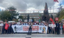 Gazze İçin Uşak Ayakta