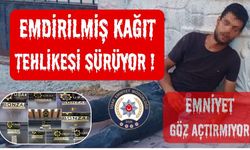 Uşak'ta Emdirilmiş Kağıt Tehlikesi