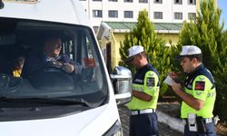 Uşak’ta Okul Servislerine Güvenlik Denetimi
