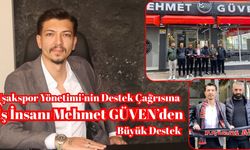 İş İnsanı Mehmet Güven’den Uşakspor'a Büyük Destek