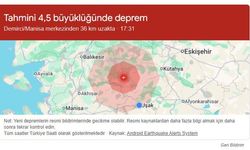 Demirci'deki deprem Uşak’ta hissedildi