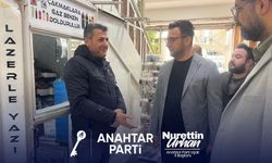 Anahtar Parti Uşak İl Başkanı Urhan’dan esnaf ziyareti