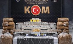 Uşak’ta kaçak tütün operasyonu: "26.200 adet dolu makaron"