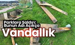 Bunun Adı Vandallık: 100. Yıl Parkı’nda “Yok Artık” Dedirten Tahribat