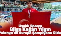 Uşaklı Sporcu Polonya'da Avrupa Şampiyonu Oldu!