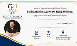Fatih Karaaslan Ağız ve Diş Sağlığı Merkezi açılıyor