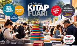 Uşak Belediyesi Kitap Fuarı 25 Eylül'de kitap dostlarına kapılarını açacak