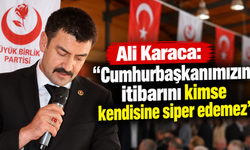 BBP Uşak İl Başkanı Ali Karaca’dan Dikkat Çeken Çıkış: “Cumhurbaşkanımızın İtibarını Kimse Kendisine Siper Edemez”
