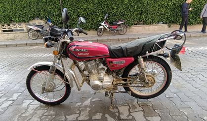 Halil Aslan’ın Park Halindeki Motosikleti Çalındı