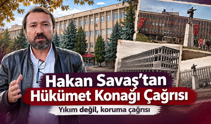 Hakan Savaş Hükümet Konağı Önünden Seslendi: “Uşak’ın Hafızası Yıkılmasın”