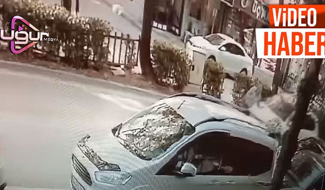 Uşak’ta Yayaya Araç Çarptı: Vatandaş Yola Savruldu