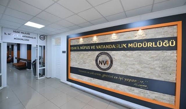 Uşak İl Nüfus Müdürlüğü’nden Yaşlı ve Engellilere ‘Adreste Nüfus Hizmeti’