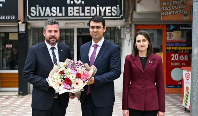 Vali Serdar Kartal, Ulubey, Karahallı ve Sivaslı ilçelerini ziyaret etti