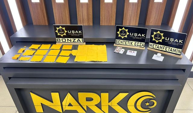 Uşak’ta eş zamanlı operasyon: 5 tutuklama