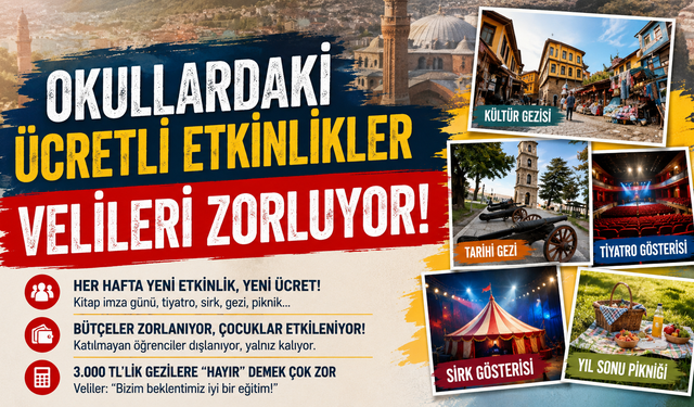Devlet Okullarındaki Ücretli Etkinlikler Velileri Zorluyor: “Çocuğumuza Hayır Demekte Zorlanıyoruz”