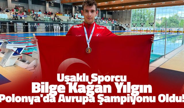 Uşaklı Sporcu Polonya'da Avrupa Şampiyonu Oldu!