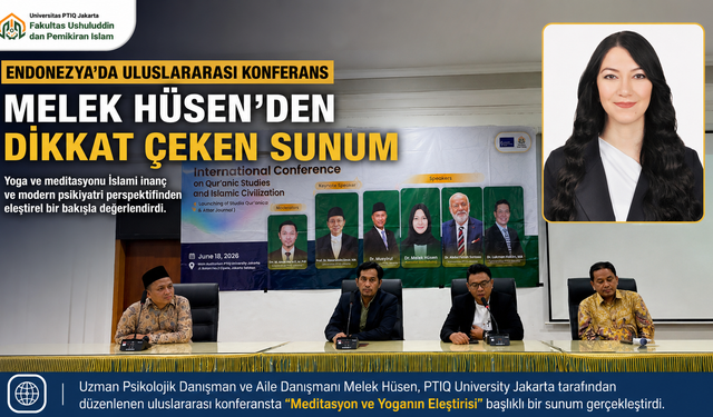 Endonezya'da Uluslararası Konferansta Dikkat Çeken Sunum