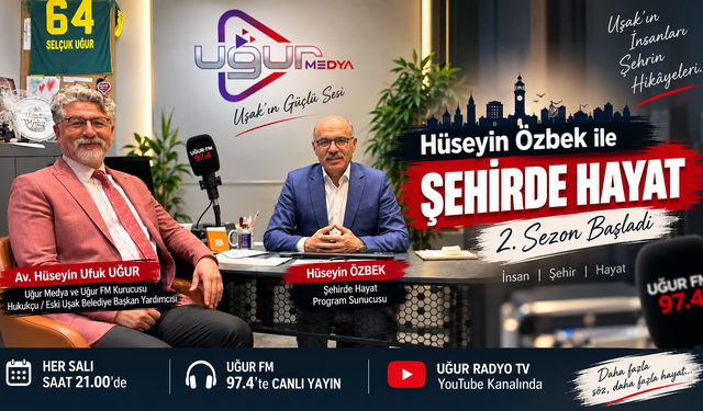 ŞEHİRDE HAYAT İKİNCİ SEZONUNA HÜSEYİN UFUK UĞUR İLE BAŞLADI