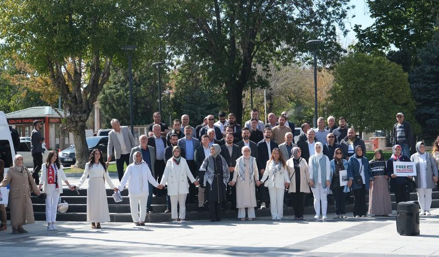 Uşak’tan Gazze’ye Sessiz Çığlık