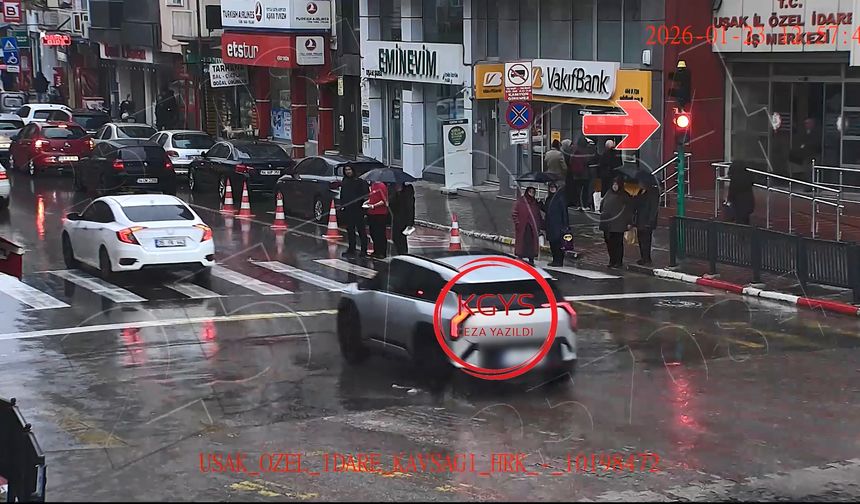 Kırmızı Işık İhlallerine Sıkı Denetim: 483 Sürücüye Ceza