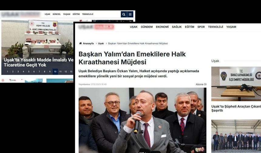 Uşak’taki iki haber sitesi neden sustu?