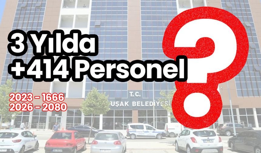 Belediyede Personel Patlaması! 3 Yılda +414 Kişi