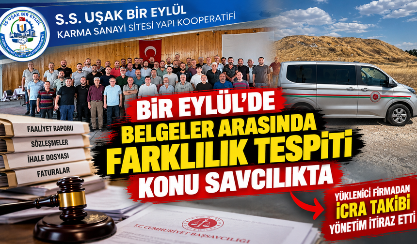 3. Sanayi Sitesi Yeni Yönetiminde Dikkat Çeken Açıklama: “Belgeler Arasında Farklılık Tespit Ettik, Konu Savcılıkta”