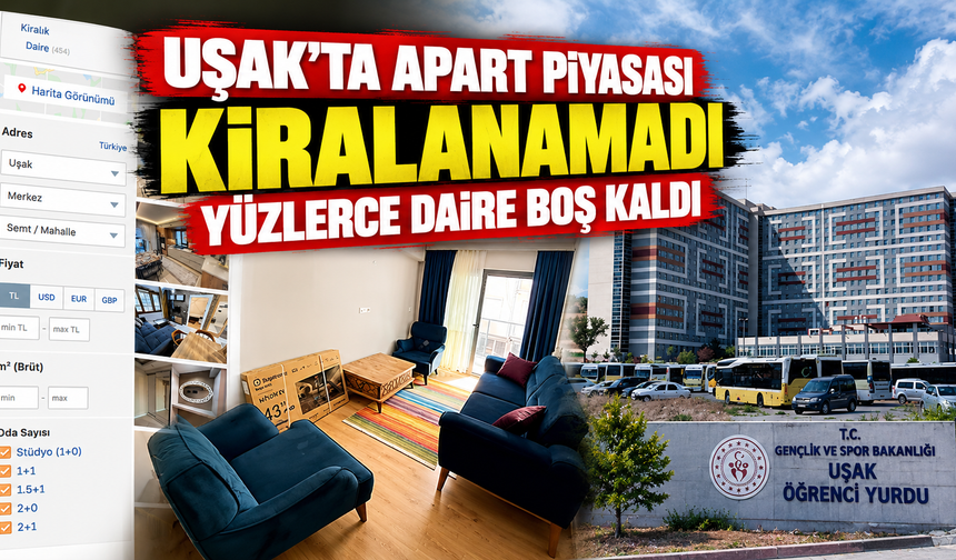 Apart Piyasası Çakıldı: Ev Sahipleri Kiracı Bulamıyor