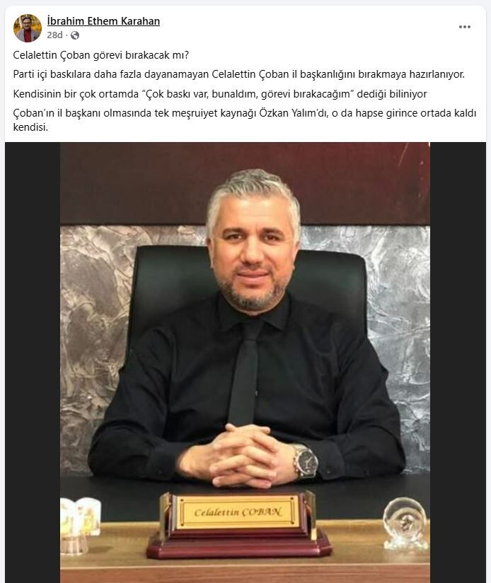 Celaletttin Çoban Ibrahim Ethem Karahan
