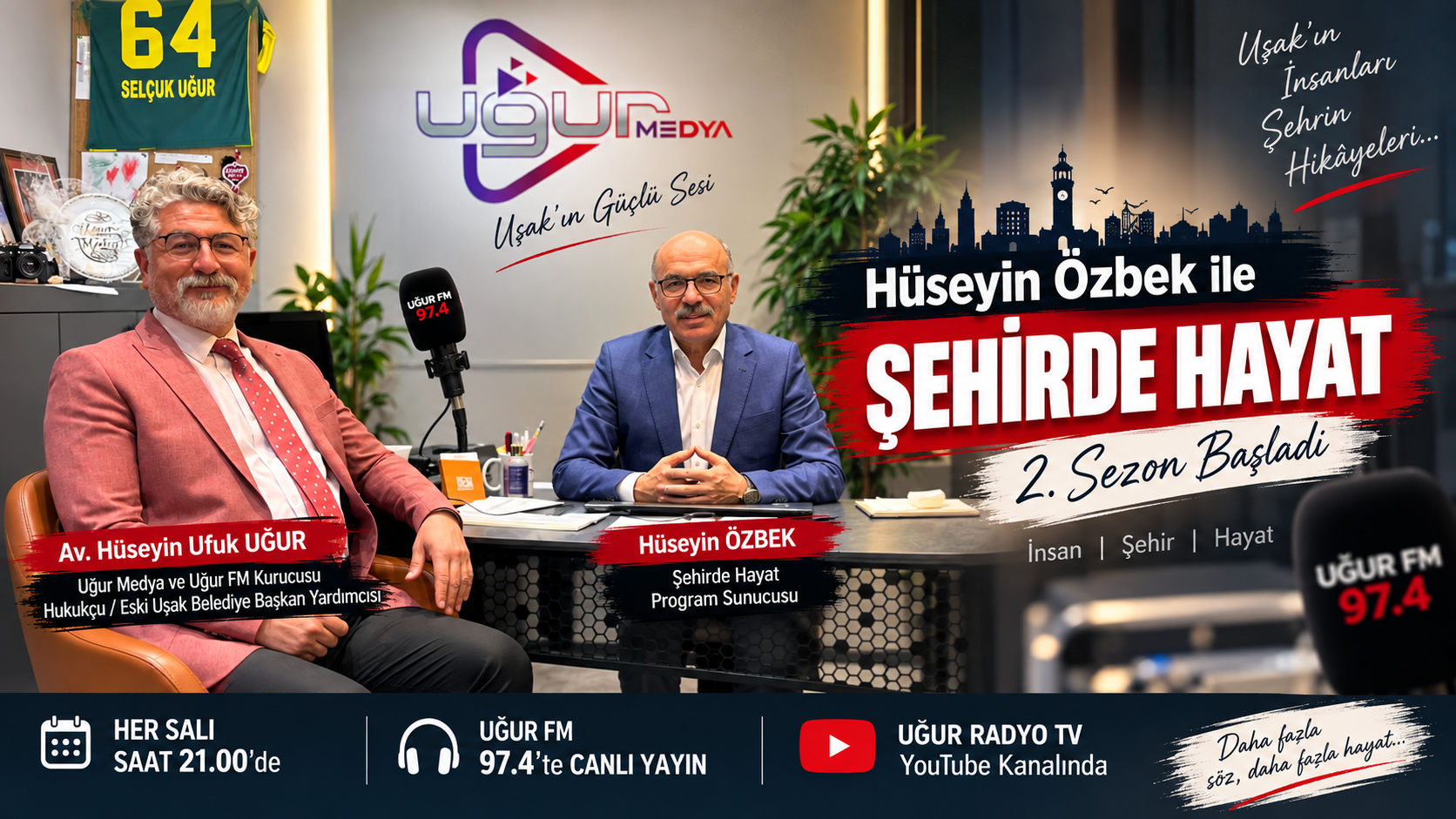ŞEHİRDE HAYAT İKİNCİ SEZONUNA HÜSEYİN UFUK UĞUR İLE BAŞLADI