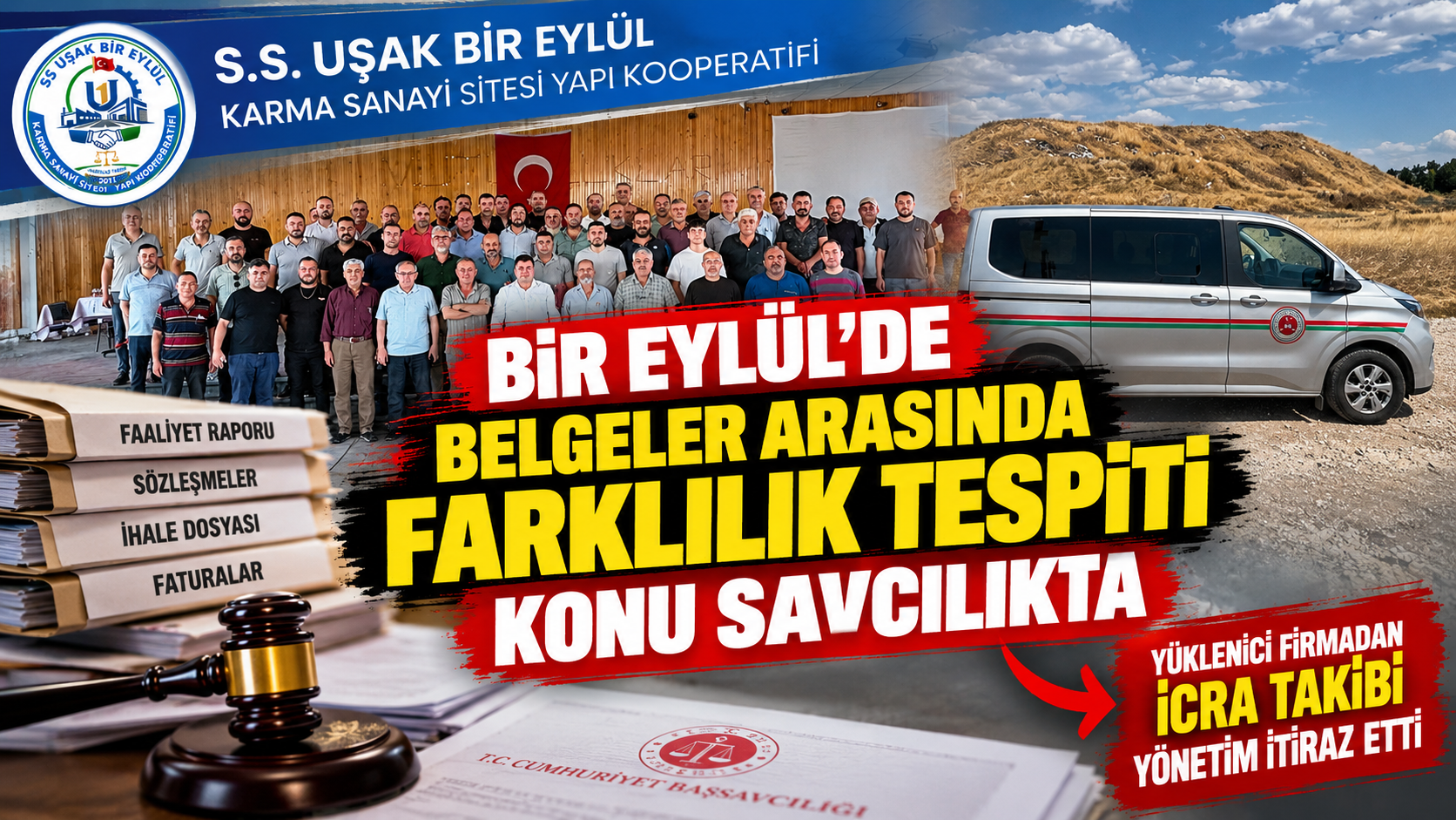 3. Sanayi Sitesi Yeni Yönetiminde Dikkat Çeken Açıklama: “Belgeler Arasında Farklılık Tespit Ettik, Konu Savcılıkta”